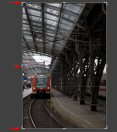 Adobe Lightroom - Cropping and rotation 2.
