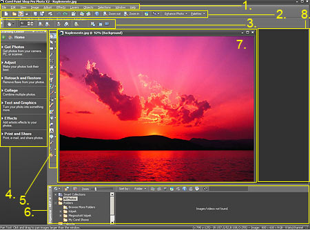 batch watermark photos with corel photo paint